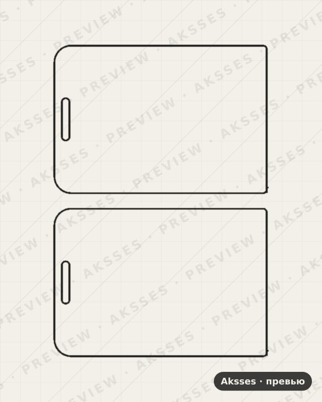 Лекало для QIN-SERIES Qin 1s, Front Full