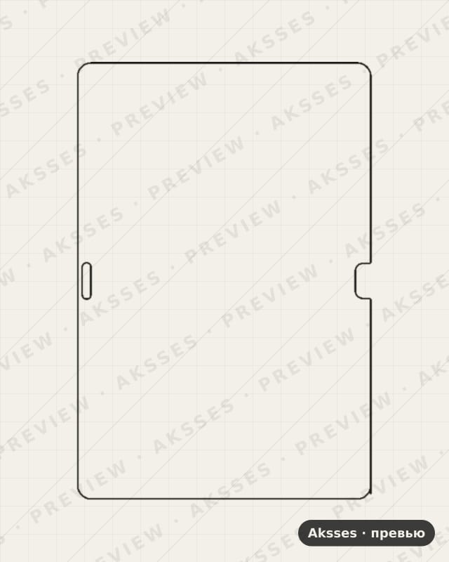 Лекало для Honor Pad 5 10.1, Front Shell