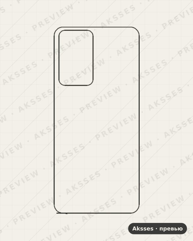 Лекало для Reno-ser. OPPO Reno 7 Pro 5G, Back