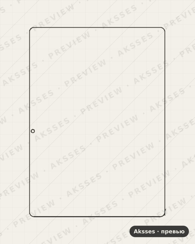Лекало для Digma Optima 1028 3G, Front Shell, Matte