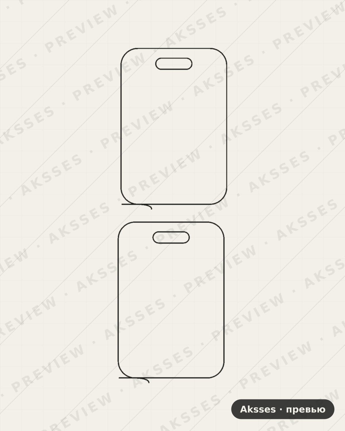 Лекало для Allview L8, Front Shell