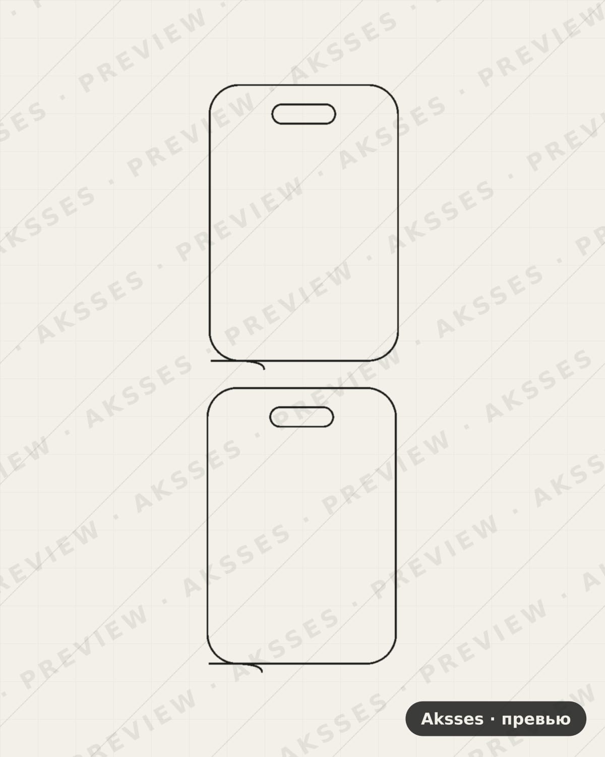 Лекало для Allview L8, Front Full