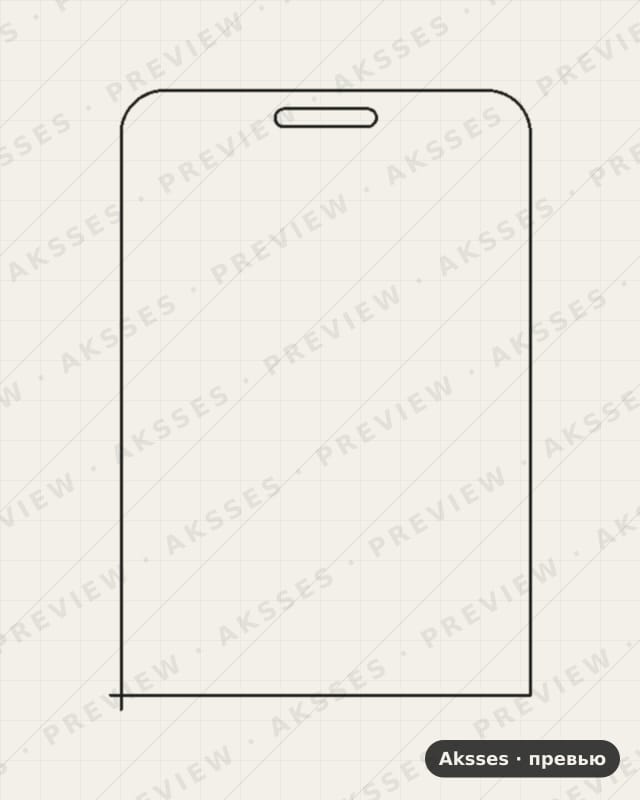 Лекало для Allview M11 Luna, Front Full