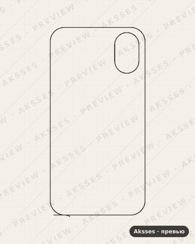 Лекало для Palm PVG100, Back