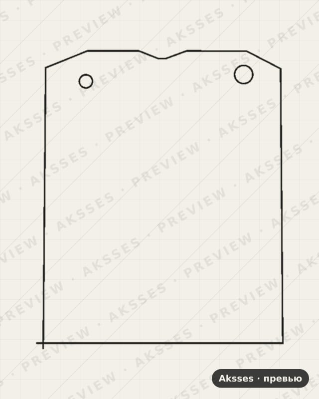 Лекало для Unihertz Titan Pocket, Front Full, Matte