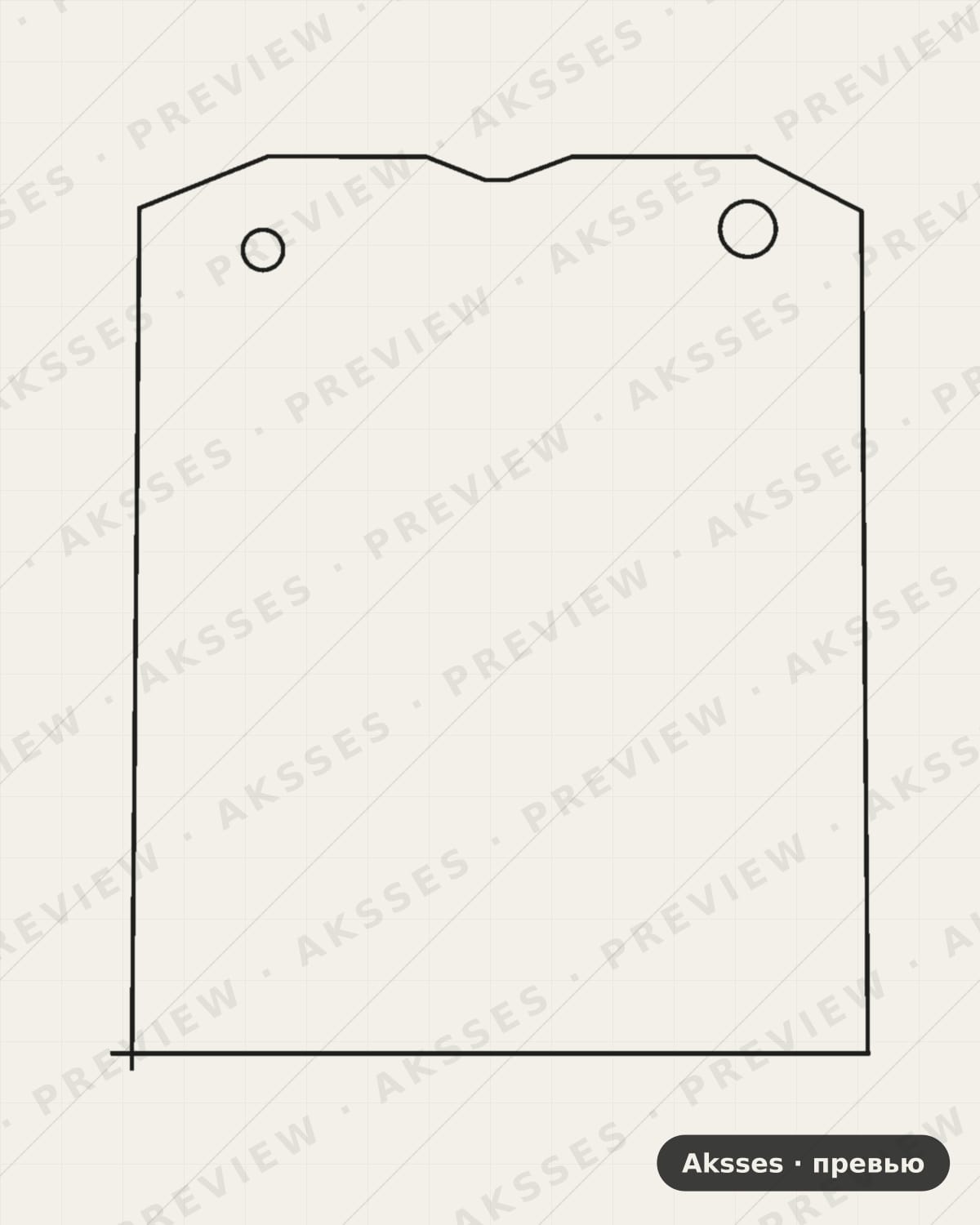 Лекало для Unihertz Titan Pocket, Front Full, Matte