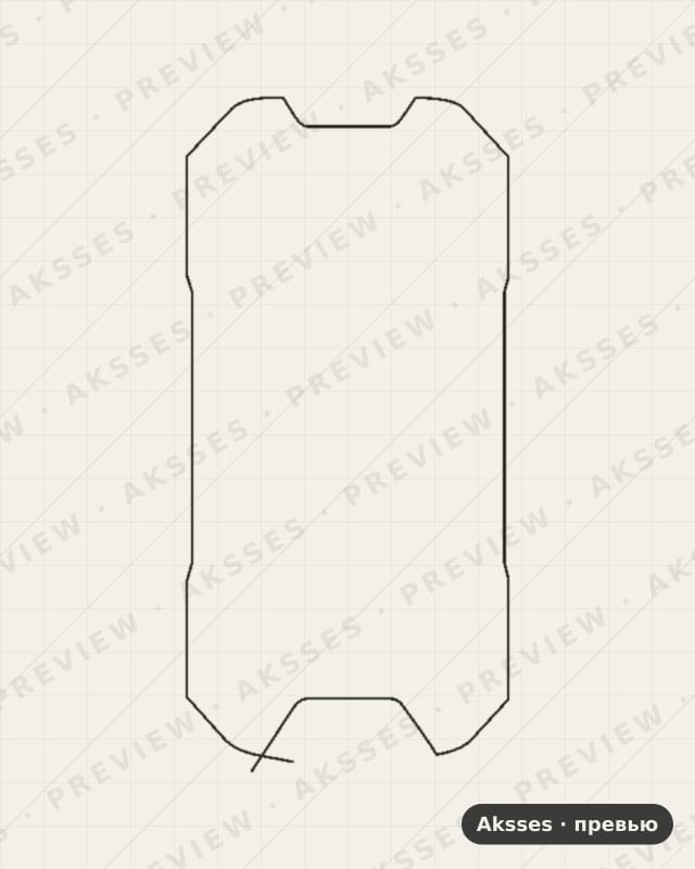 Лекало для Unihertz Atom L, Front Full