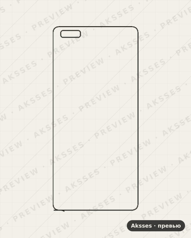 Лекало для Huawei Mate 40, Front Shell, Matte