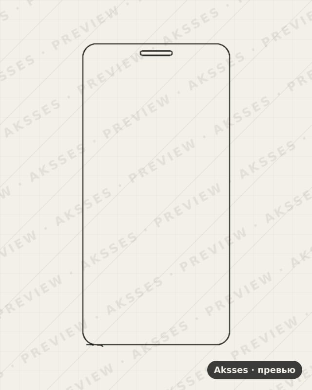 Лекало для Huawei ShotX, Front Full