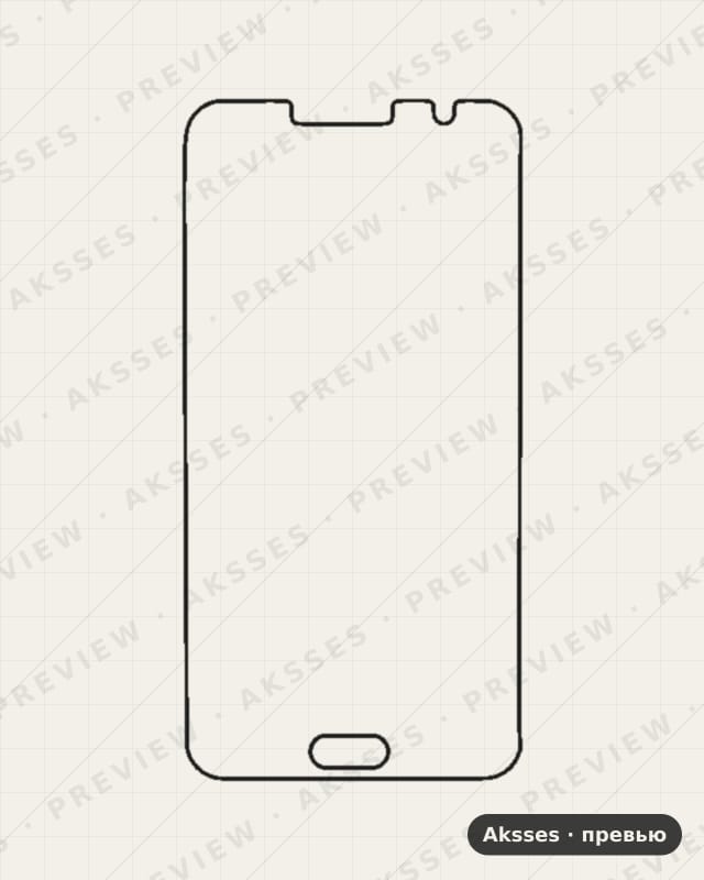 Лекало для Alcatel Pop 4S, Front Full
