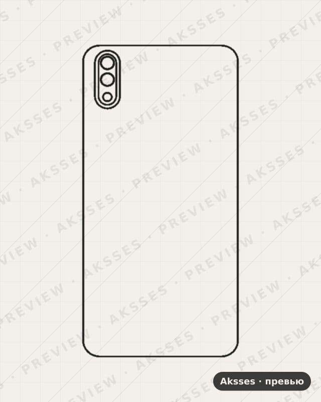 Лекало для Inoi 7 (2020), Back