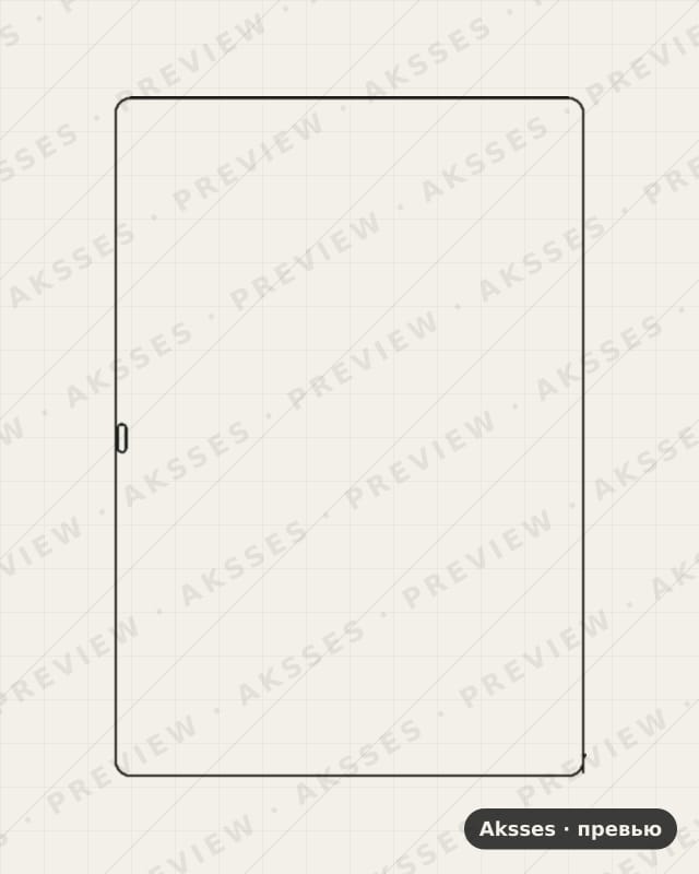 Лекало для Alldocube X Game T1023, Front Shell, Matte