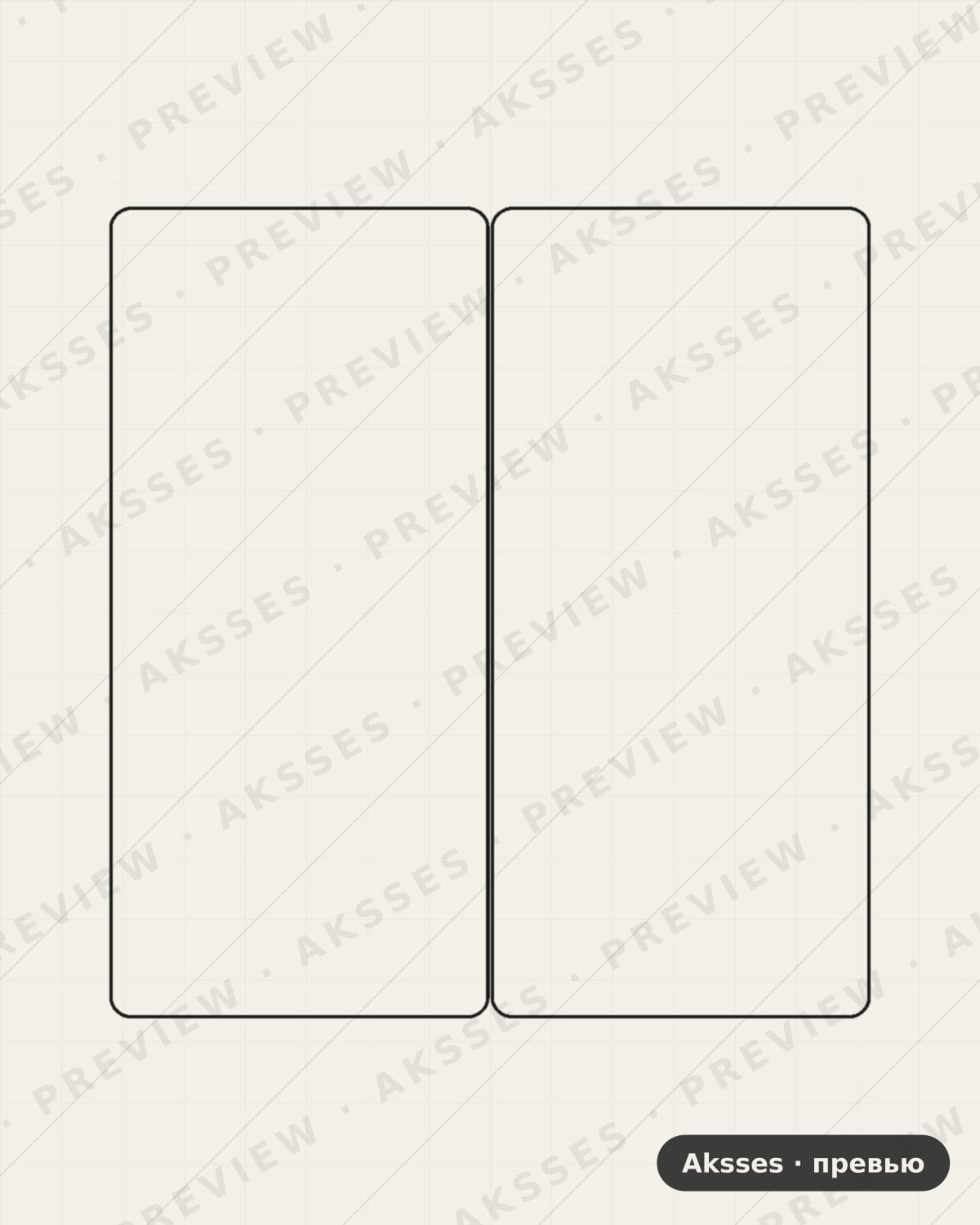 Лекало X Note V2 для Vivo X Note, Front Full