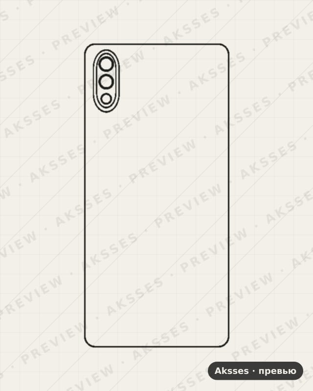Лекало для Inoi 5 2021, Back