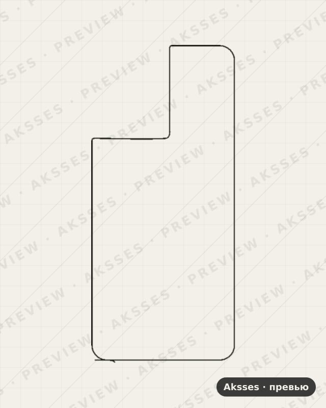 Лекало Ace V2 для Ace--ser.One Plus Ace, Back