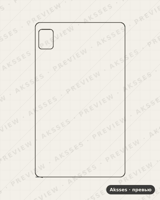 Лекало для Realme Pad Mini, Back