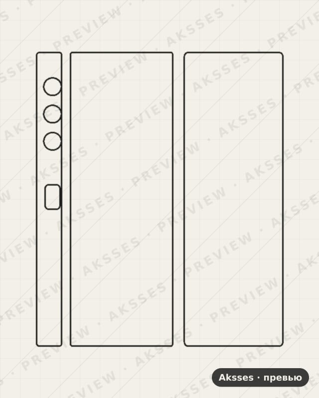Лекало для Huawei Mate Xs 2, Back