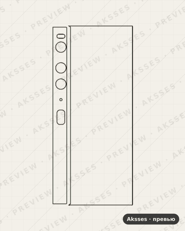 Лекало Mate Xs 2 L для Huawei Mate Xs 2, Back