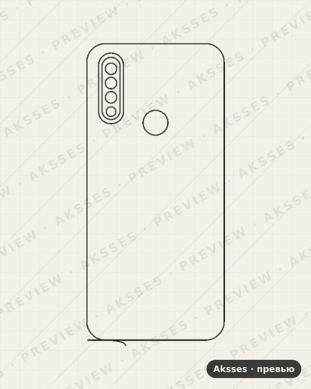 Лекало для BQ 6424L MAGIC O, Back