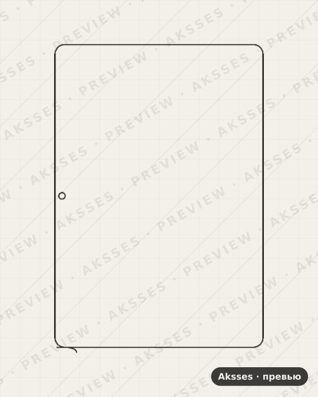 Лекало для Lenovo Tab M10 (TB-X505F), Front Full, Matte, Tb-X505f
