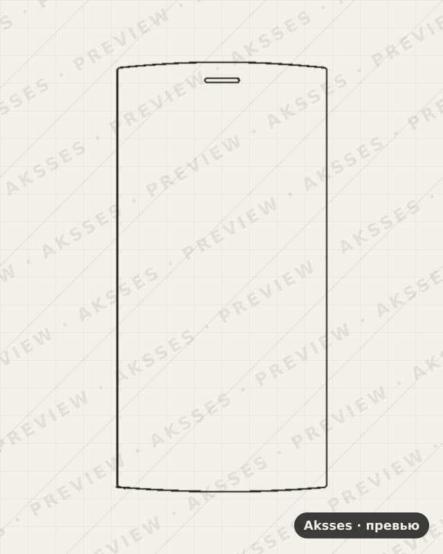 Лекало для Homtom HT7, Front Full
