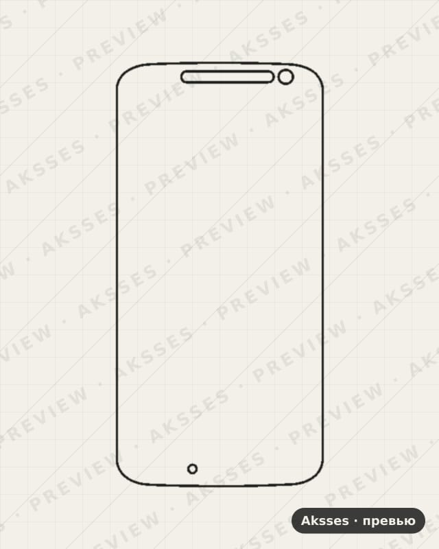 Лекало MOTOROLA G4—-Z для Motorola G4, Front Full
