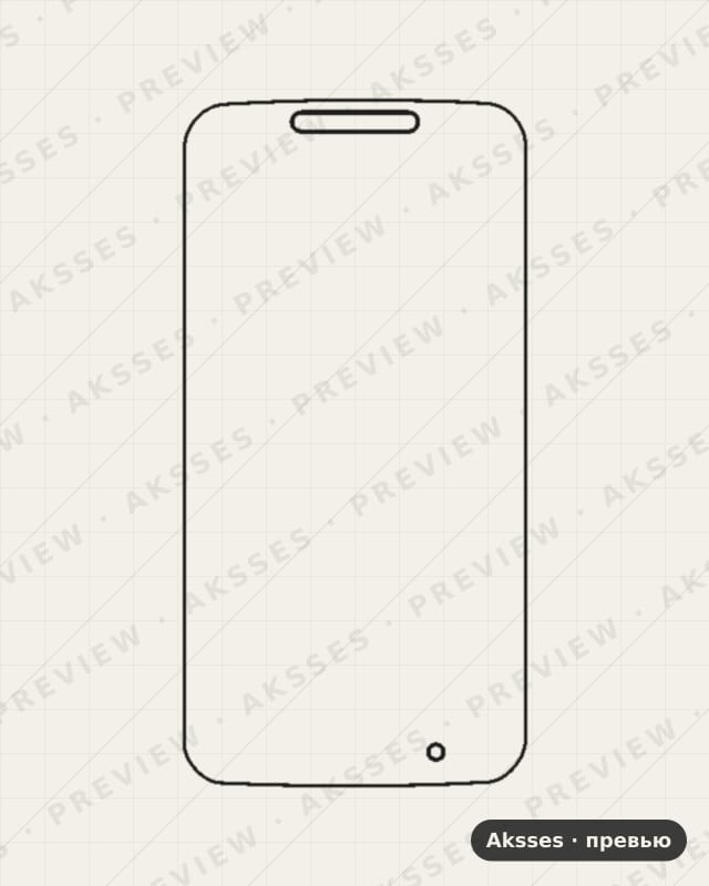Лекало для Motorola Moto 4G Play, Front Full