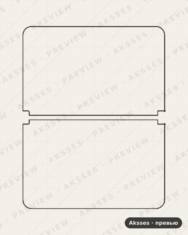 Лекало для Microsoft surface duo, Back