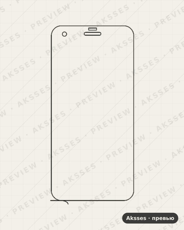 Лекало для HTC One E9s, Front Shell, Matte
