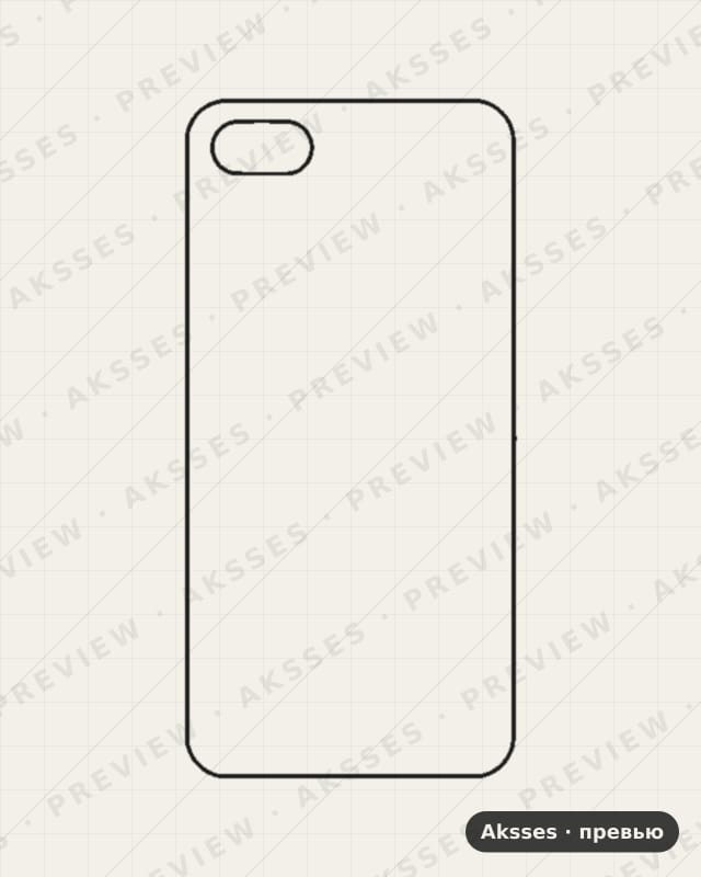 Лекало 6-SERIES 6A для Redmi 6A, Back Cover