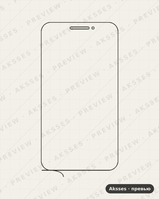 Лекало для Alcatel Pixi 3 (4.5), 4.5, Front Shell, Matte