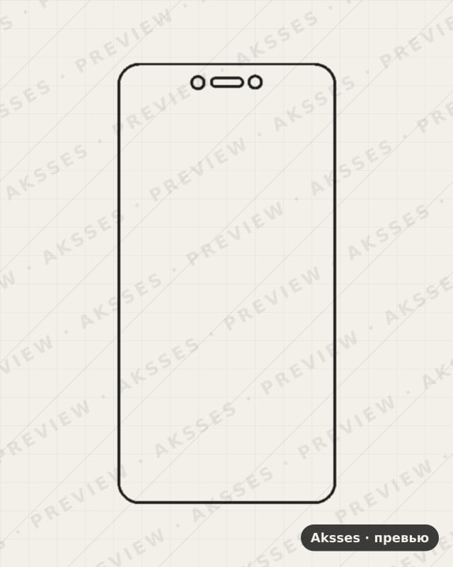 Лекало для - SERIES Note 5A, Front Shell Matte