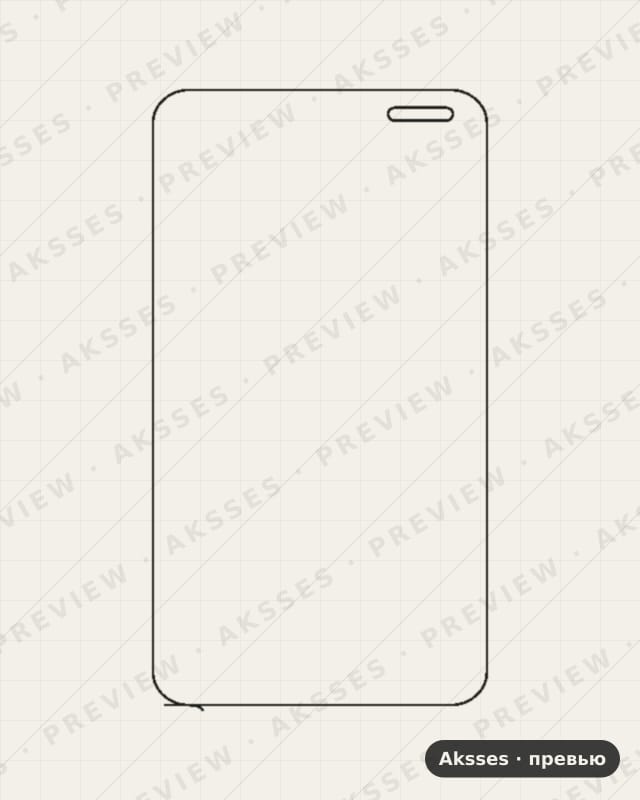 Лекало для Эвотор 7.3, Front Full, Matte