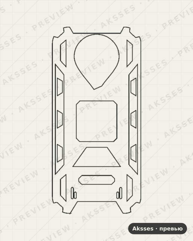 Лекало для Oukitel WP16, Back