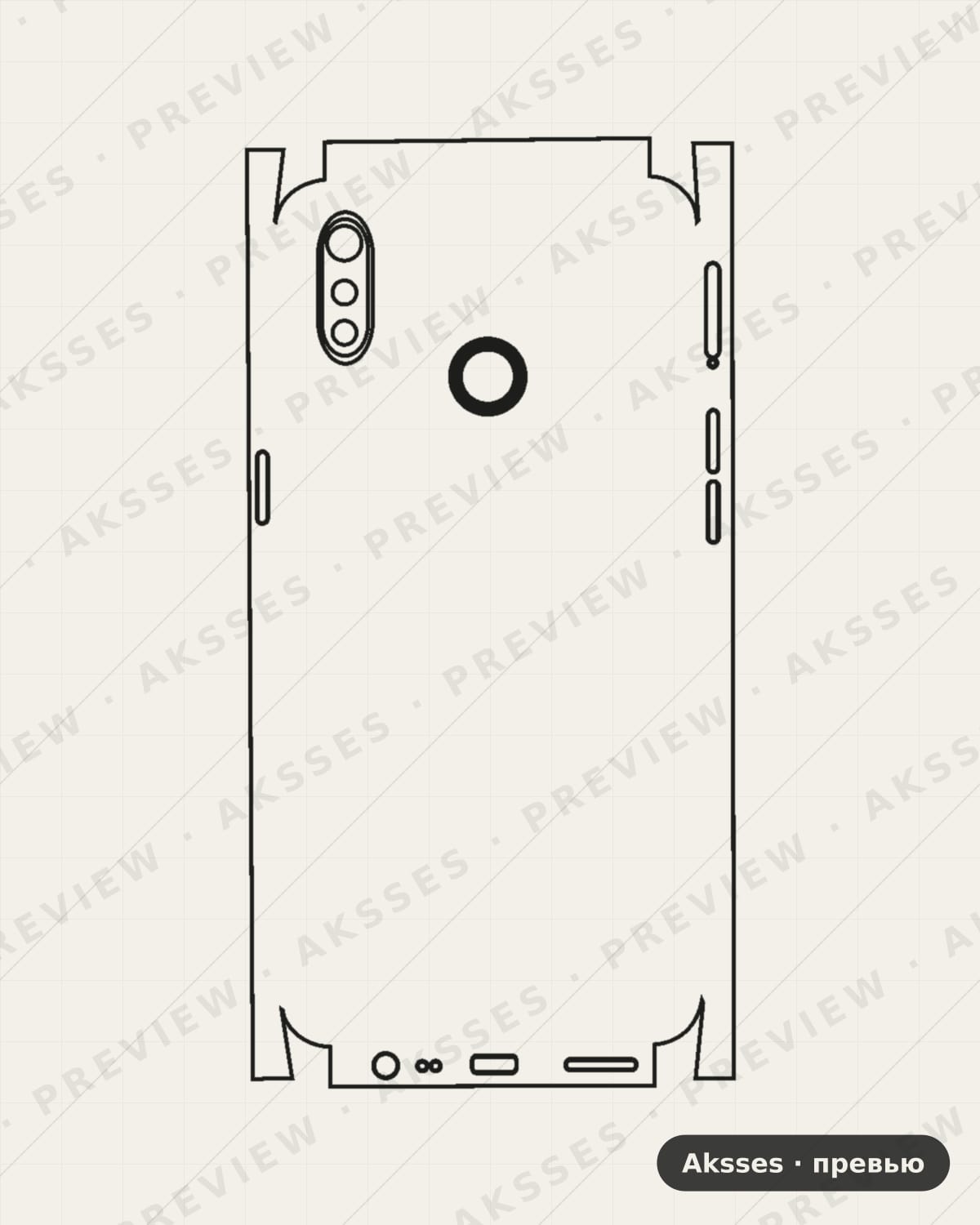 Лекало 1,2,3,5,6,7,8,9,10-REALME 3 для Realme 3, All Inclusive