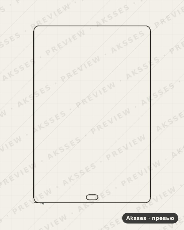 Лекало для Onda V10 PRO, Front Full
