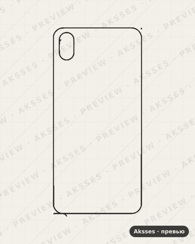 Лекало 7-SERIES 7A для Redmi 7A, Back Cover