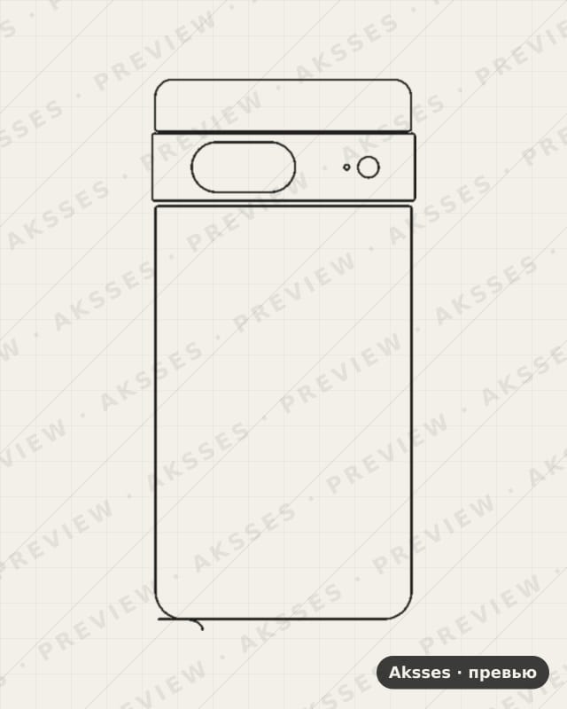 Лекало для Google Pixel 7, Back