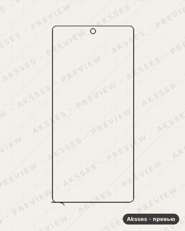 Лекало для Google Pixel 7 Pro, Front Full, Matte