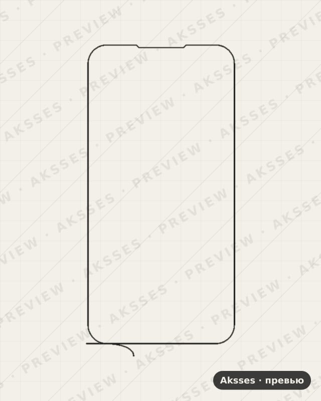 Лекало для BQ 4072 Strike mini, Front Shell