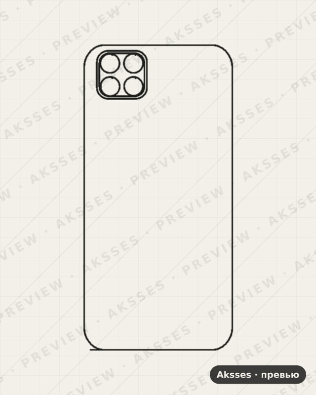 Лекало для ila M12 Pro, Back Cover