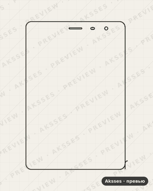 Лекало для Explay Art 3G, Front Full, Matte