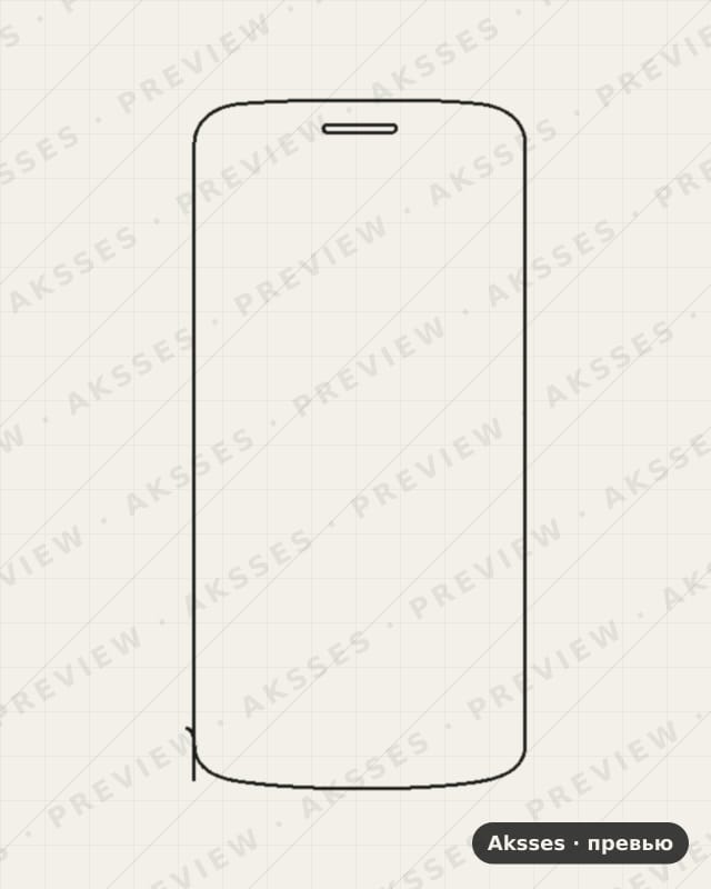 Лекало для FLY FS456 Nimbus 14, Front Full