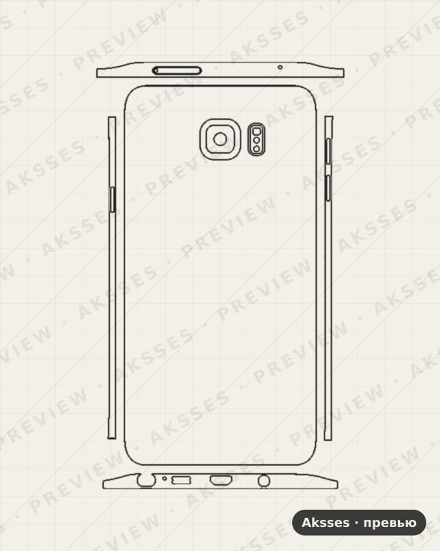 Лекало Note5 для Samsung Galaxy Note 5, All Inclusive