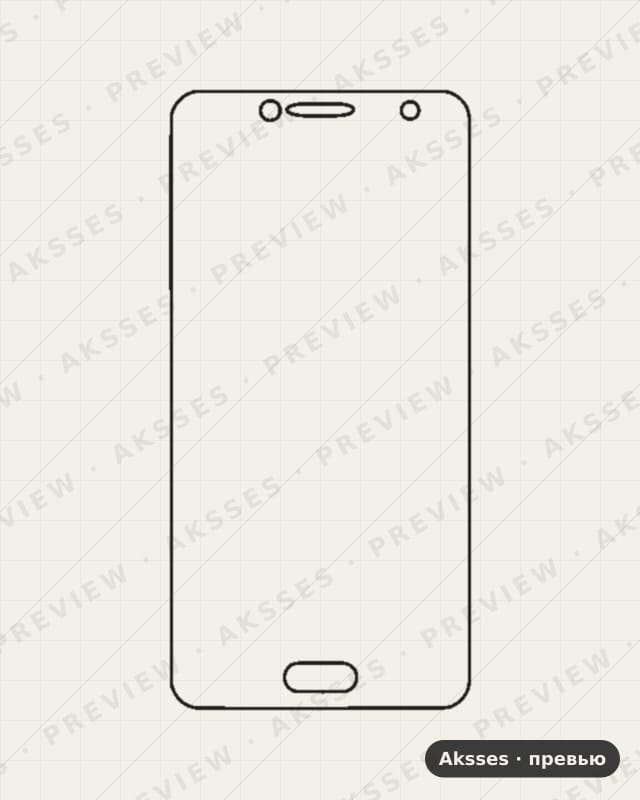 Лекало Galaxy J2 Prime —-Z для Samsung Galaxy J2 Prime, Front Full