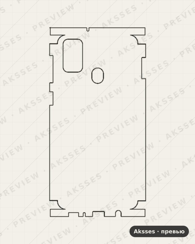 Лекало для Samsung Galaxy M21, All Inclusive