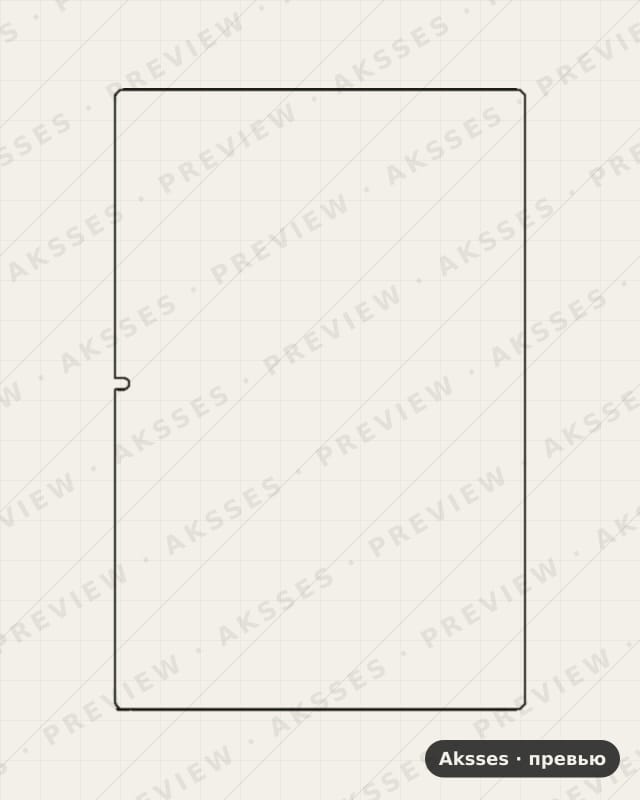 Лекало для Digma Optima 1440E, Front Full, Matte