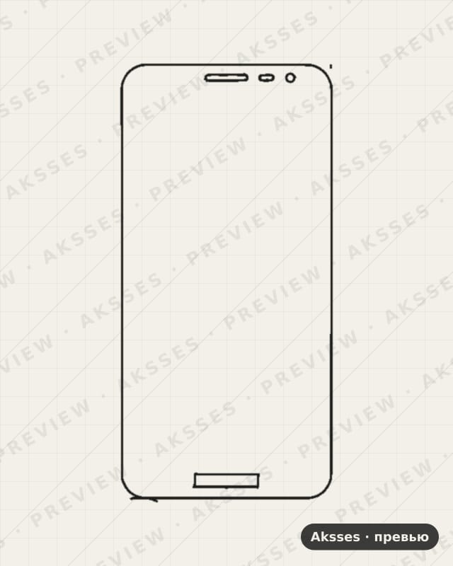 Лекало для Samsung Galaxy J2 Core 2020, Front Shell