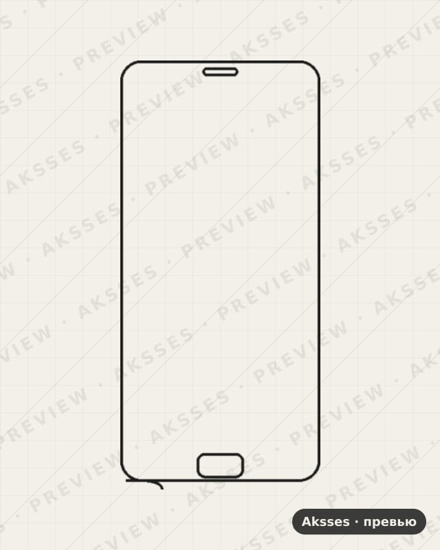Лекало для Asus ZenFone 4 Max ZC554KL, Front Shell