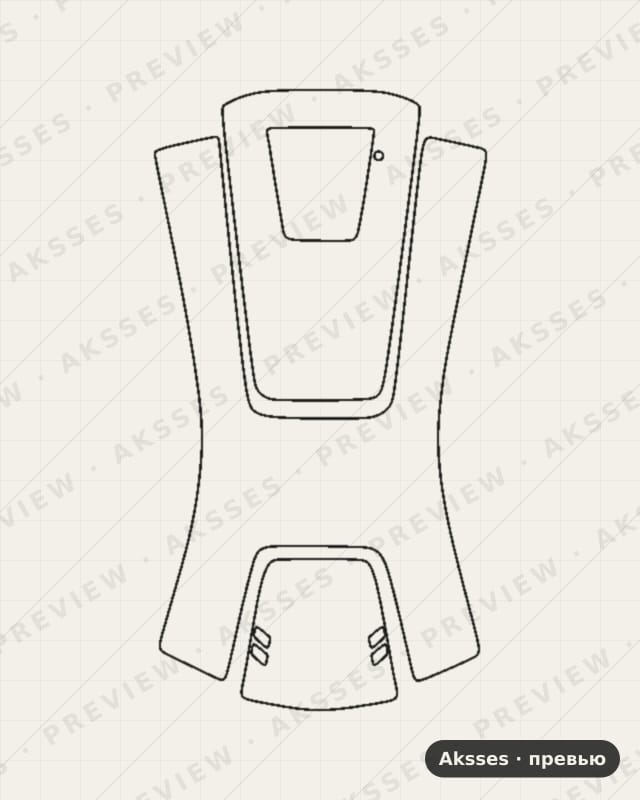 Лекало для Unihertz Titan Pocket, Back